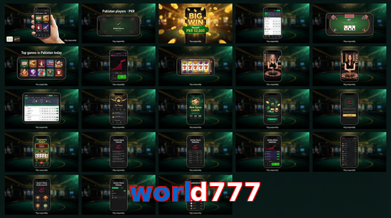 Main screen of World777 bet page for PK players