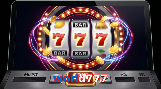 Main screen of World777 slots page for PK players